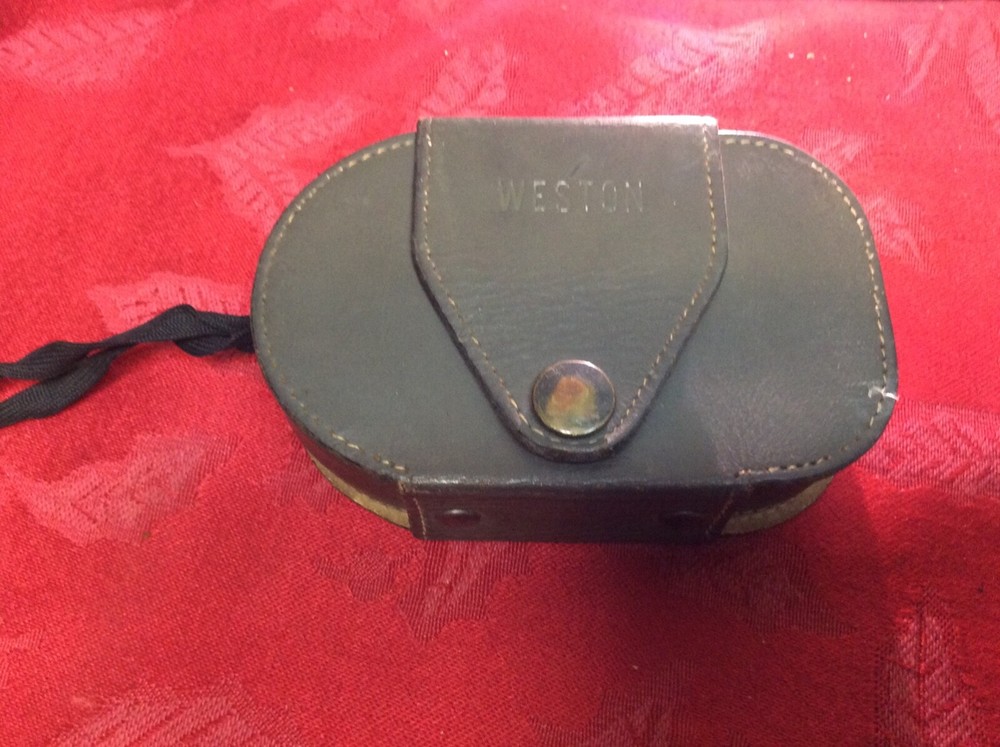 Weston Master III Model 737 Leather Case Universal Exposure Meter