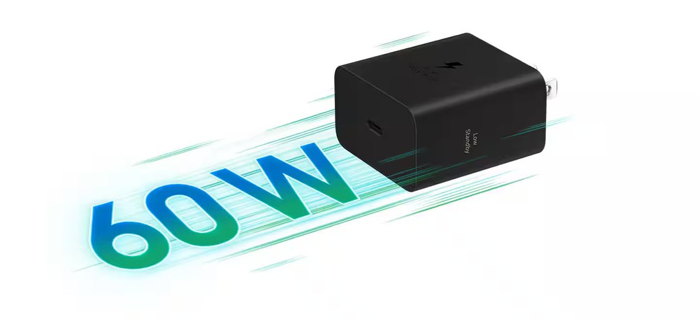 Samsung - 60W Power Adapter - Black