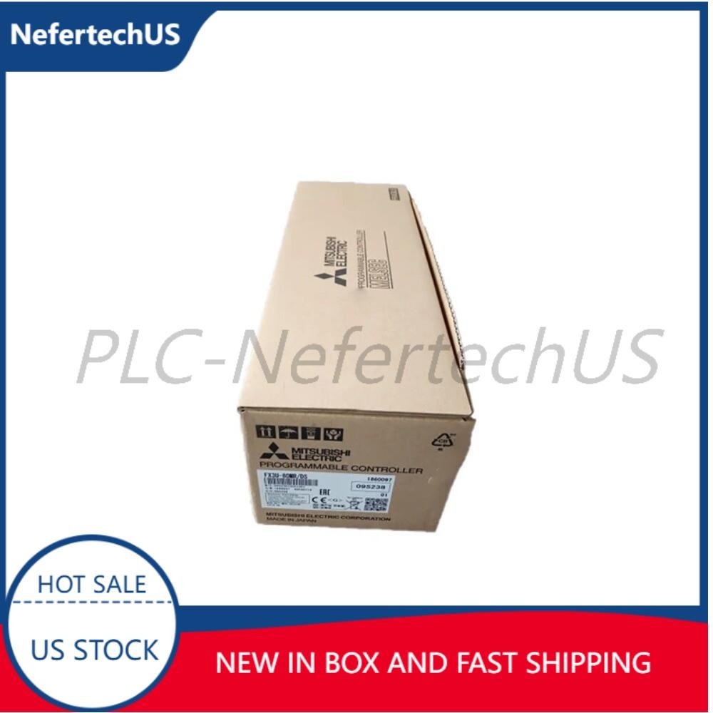 1PC New Mitsubishi FX3U-80MR-DS Programmable Controller FX3U-80MR/DS Fast Ship