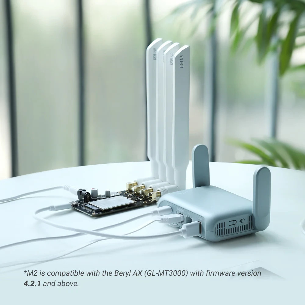 GL.iNet M2 Development Board + 5G Module