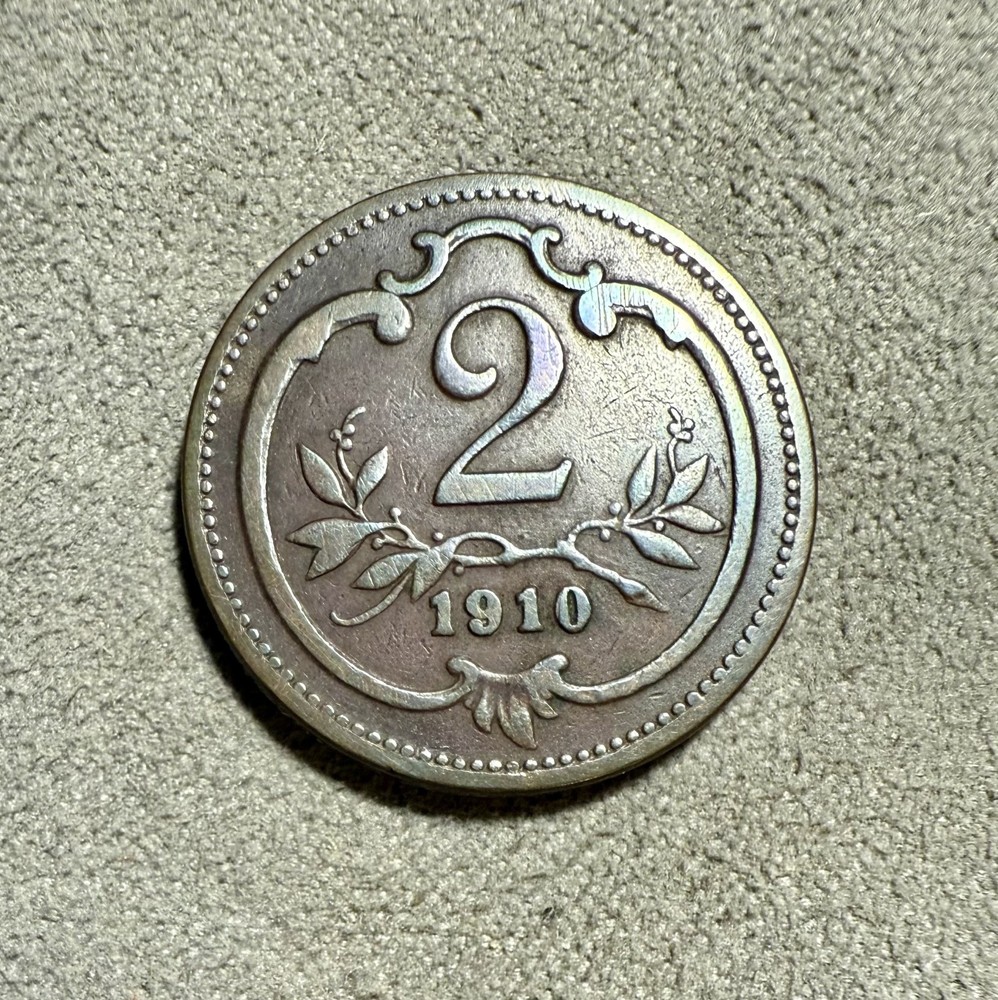 Austria 1910 2 Heller