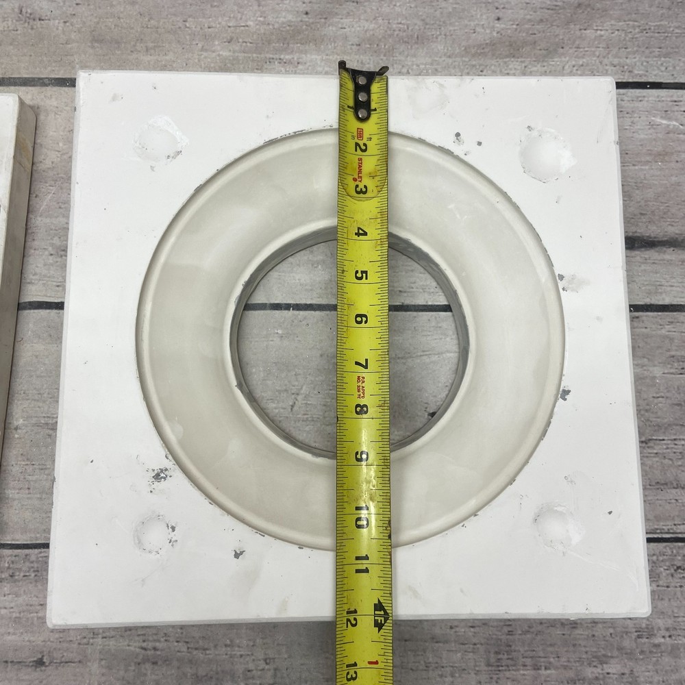 Unbranded Ceramic Casting Mold Three Kings Plate