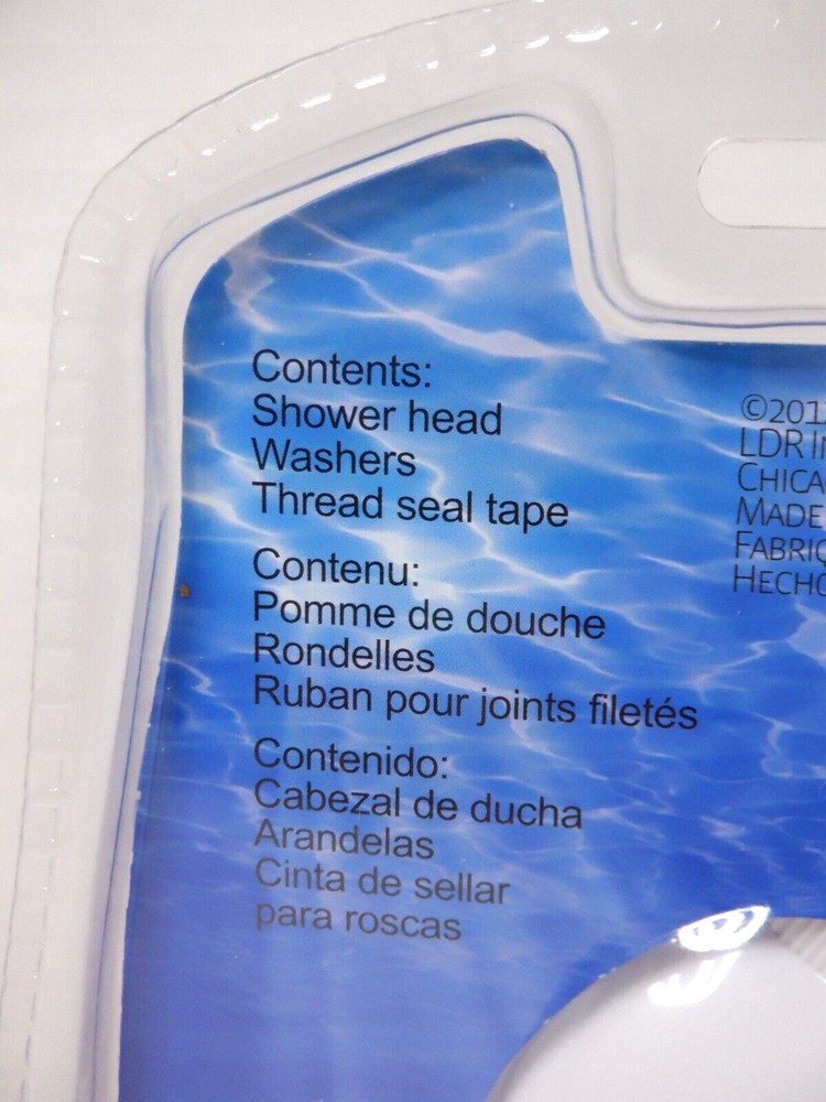 LDR Exquisite Adjustable Shower Head 1 Function