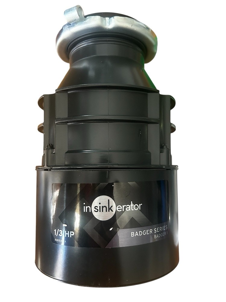 InSinkErator Badger 1 Food Waste Disposer - 1/3 HP - New In Box