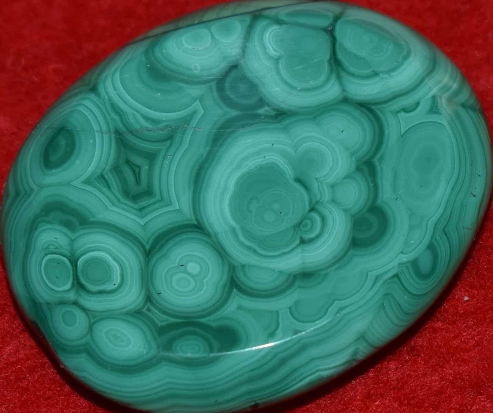 Malachite Worry Stone #11