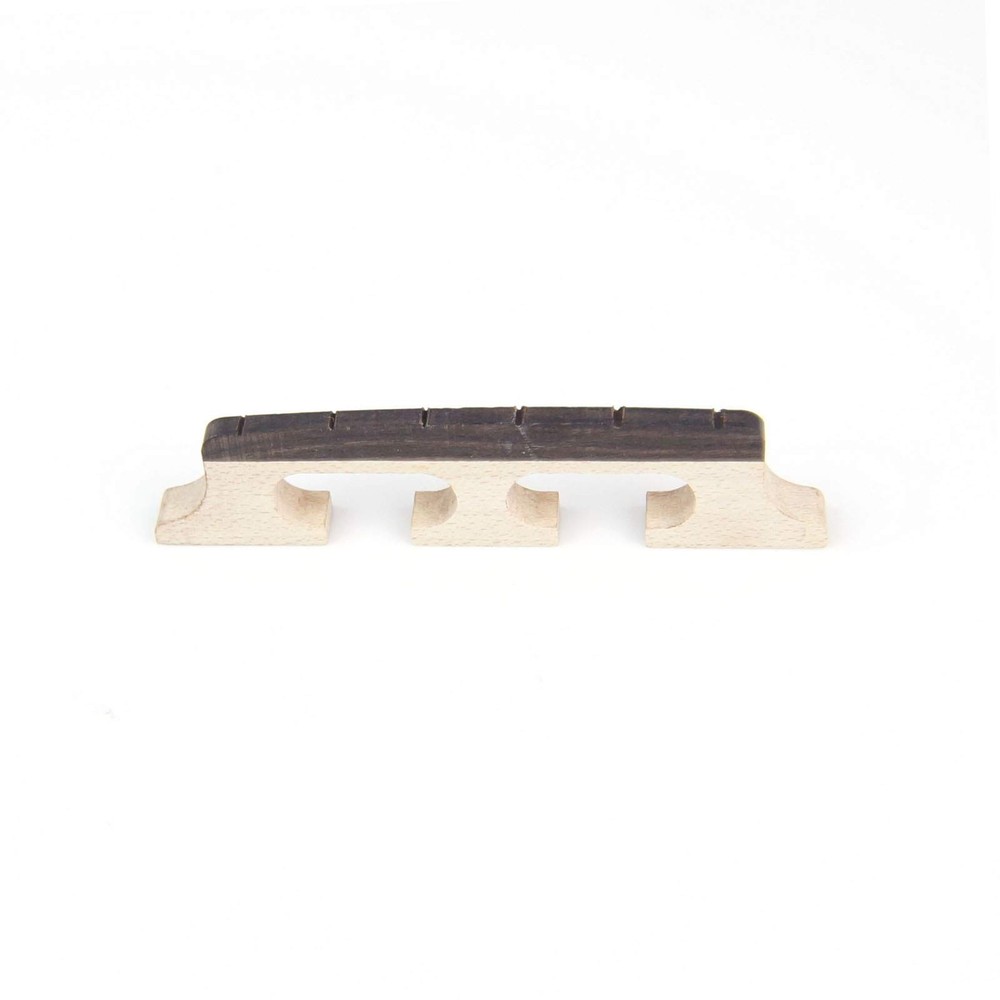 Replacement Banjo bridge For 6 String Banjos Slotted, 54.5mm String spacing, Map