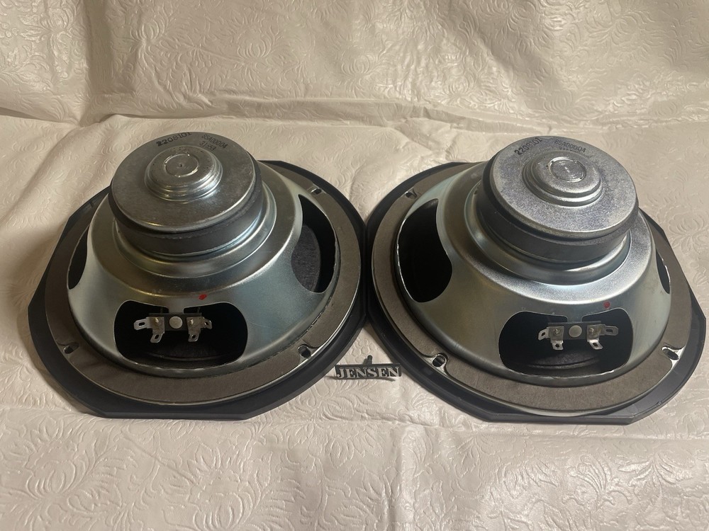 Jensen 8” Speakers 8ohm Pair