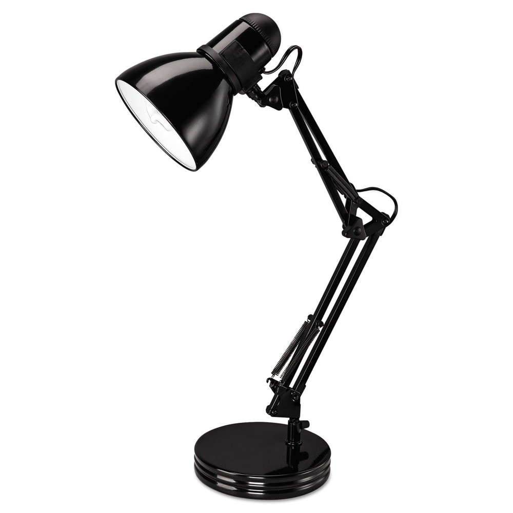 ALE Architect Desk Lamp, Adjustable Arm, 22" High, Black