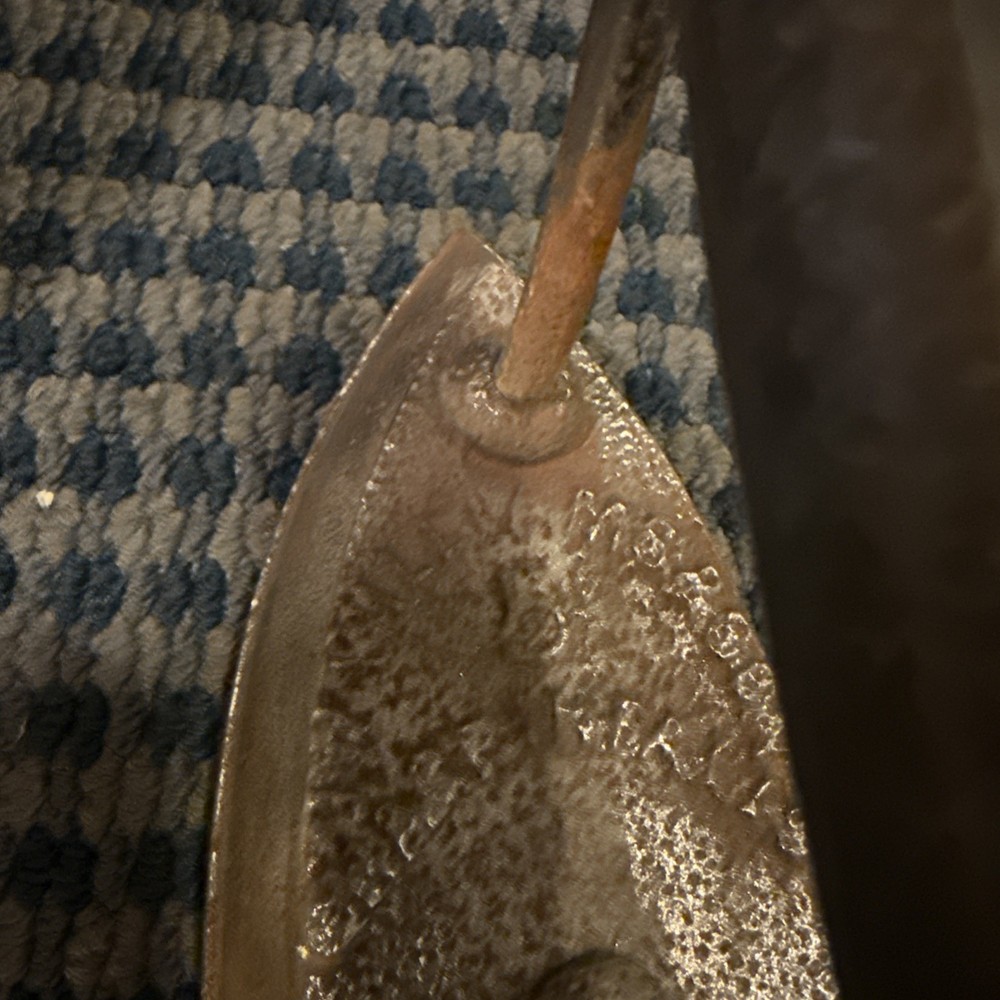 Antique Cast Iron #5 Williams & Son, Chagrin Falls, *Flat Iron Solid Handle