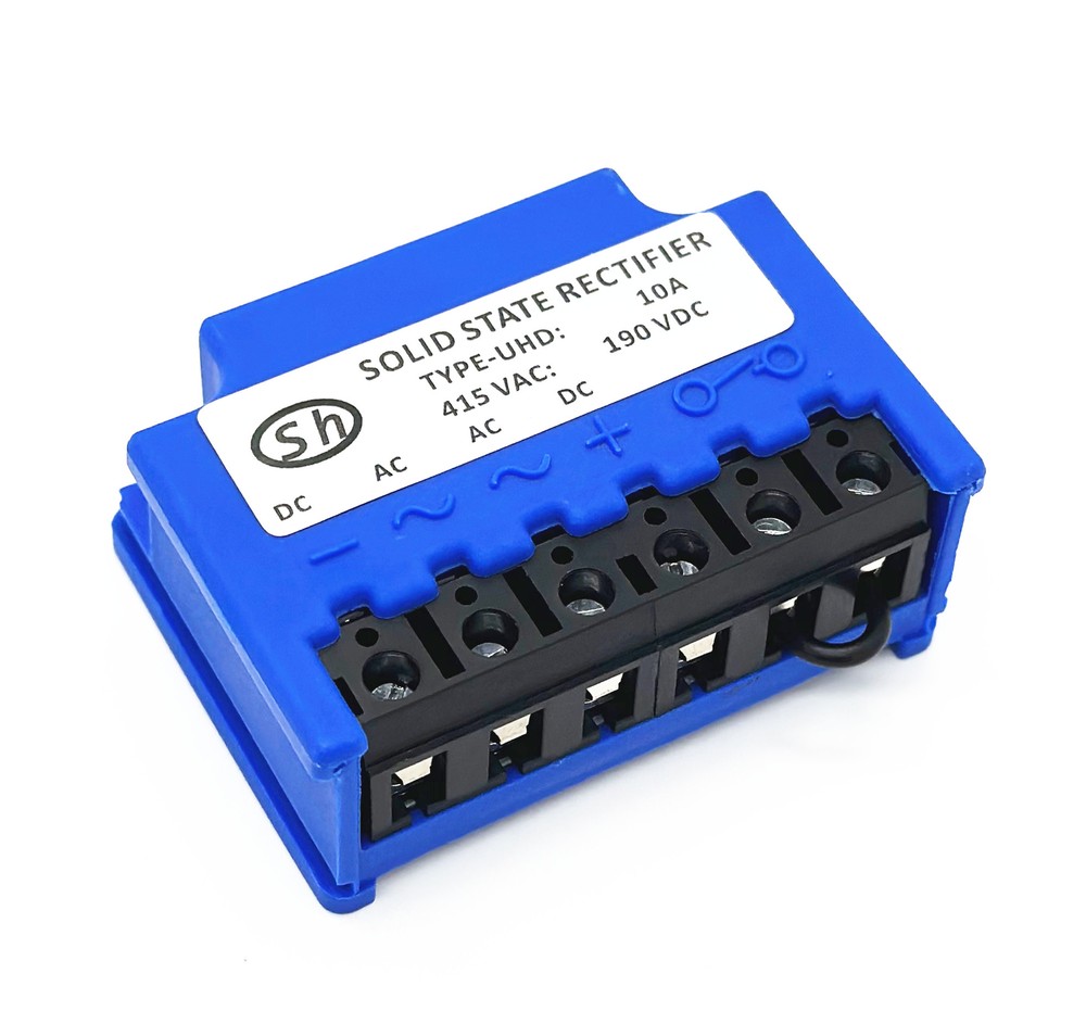 TYPE-UHD 10A 415VAC 190VDC SOLID STATE RECTIFIER half wave Brake Module