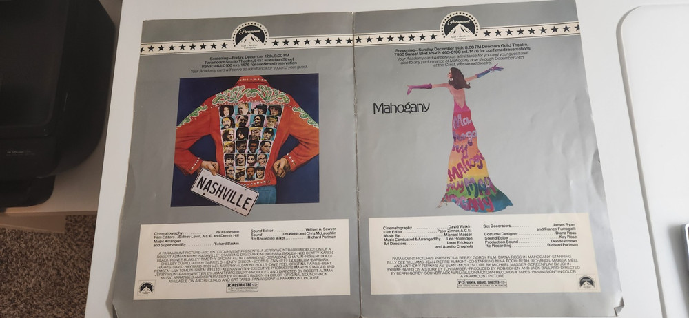 Paramount 1975 Movie Preview Book