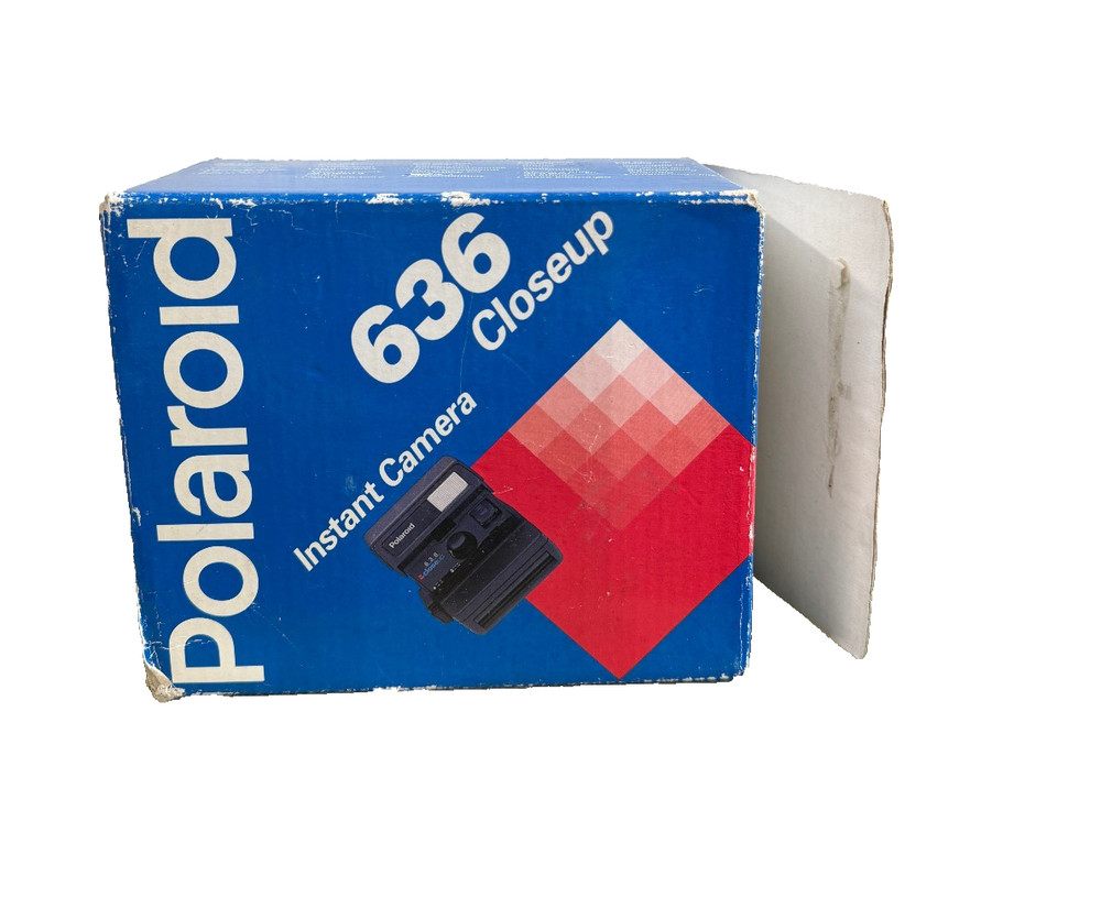 Polaroid 636 Close Up Instant Camera With Box *Check Description