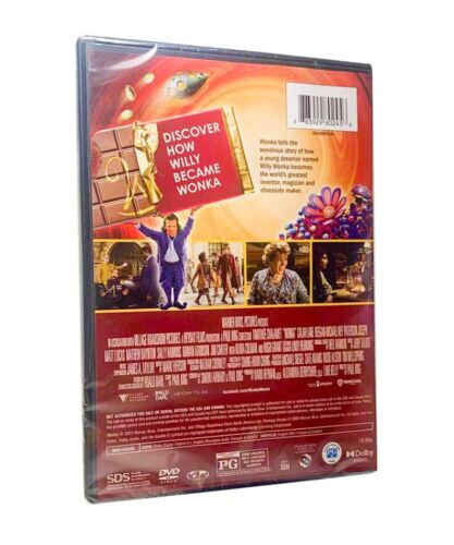 Wonka: (DVD, 1-Disc Box Set) New Sealed