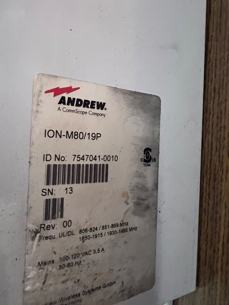 Andrew CommScope Optical Remote Unit ION-M80/19P