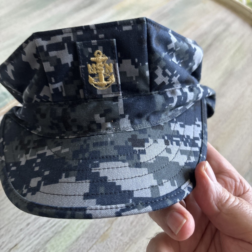 US NAVY CAP WORKING UTILITY SIZE 7 1/2 CPO