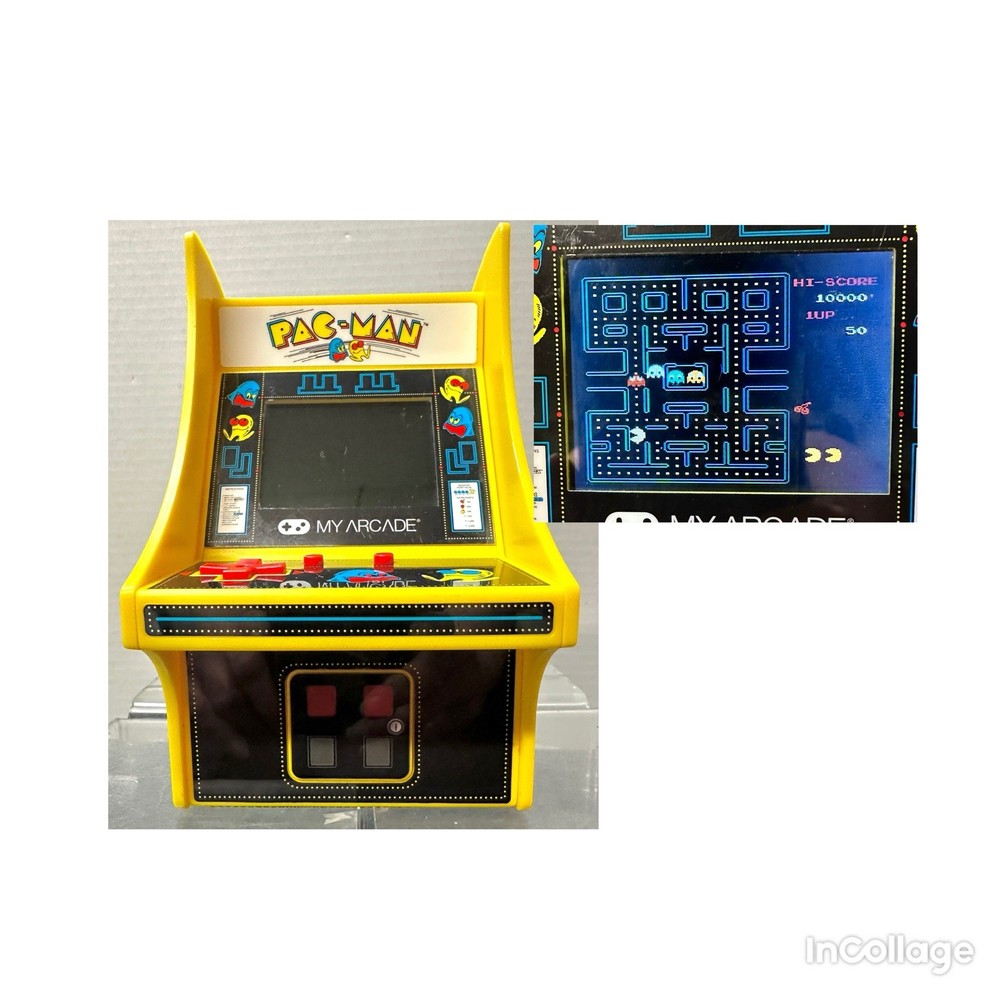 My Arcade Pac Man Micro Player Mini Arcade Game Works