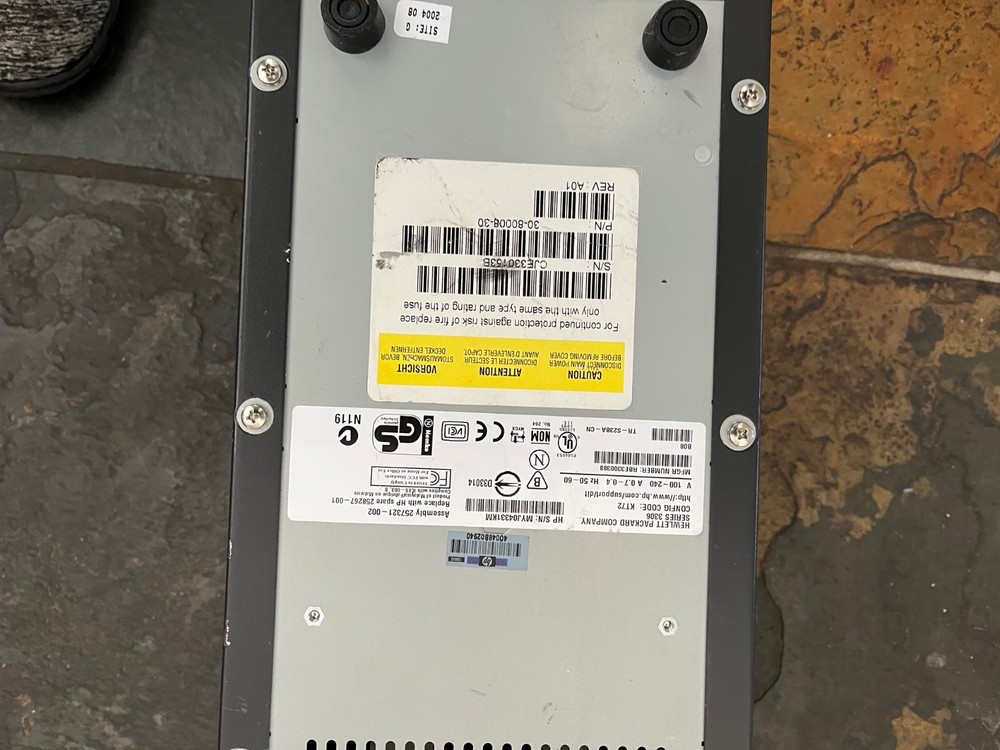 DLT case with working Power Supply