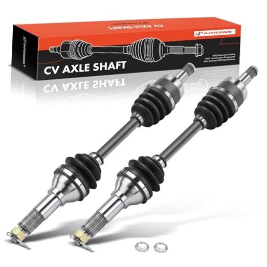Pair (2) Front CV Axle Shaft Assembly Front Driver and Passenger Side