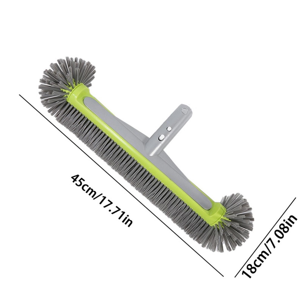 Replacement 45cm Pool Brush Easily Install Sturdy for