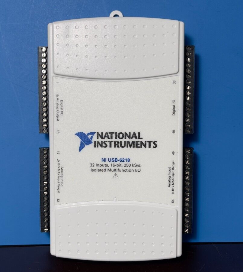 National Instruments NI USB-6218 32 Inputs, 16-bit, 250 KS/s,