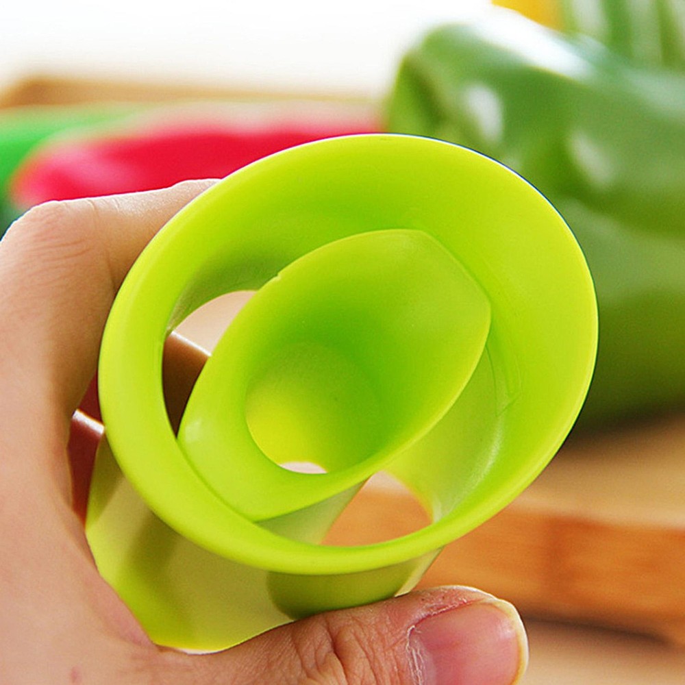 Tomato Corer Tool 2PCS Kitchen Vegetable Core Remover Portable Corer Tool Random