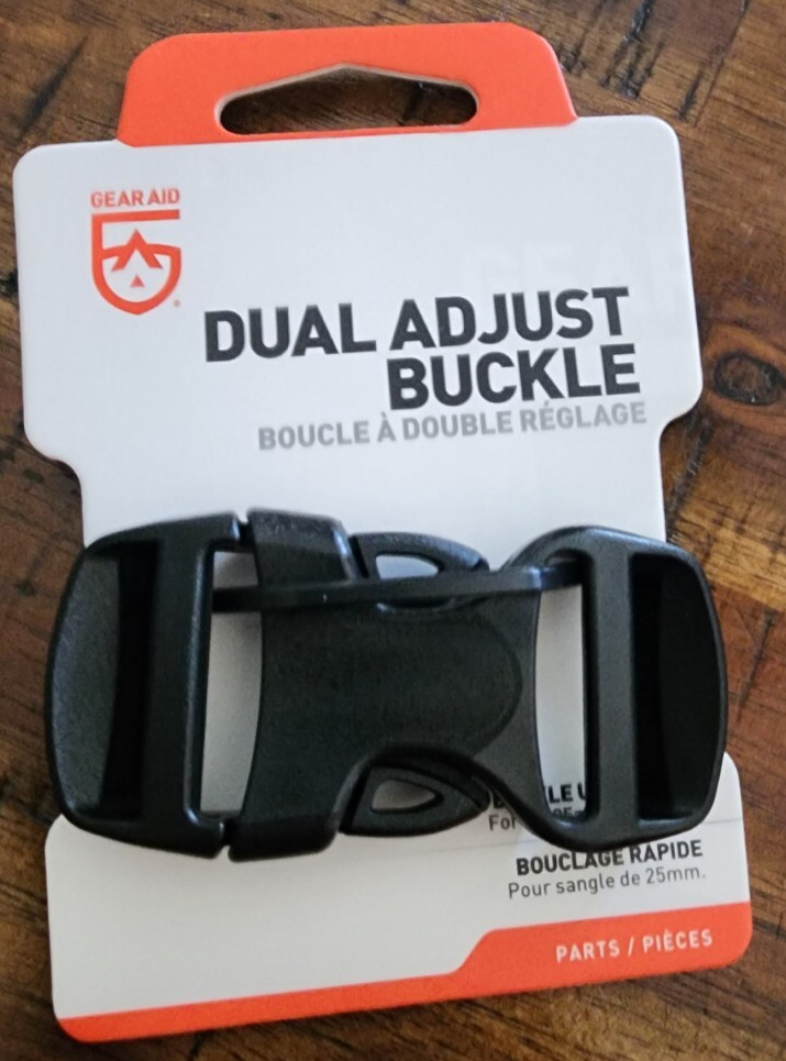 GEAR AID Dual Adjust Replacement Buckle NEW