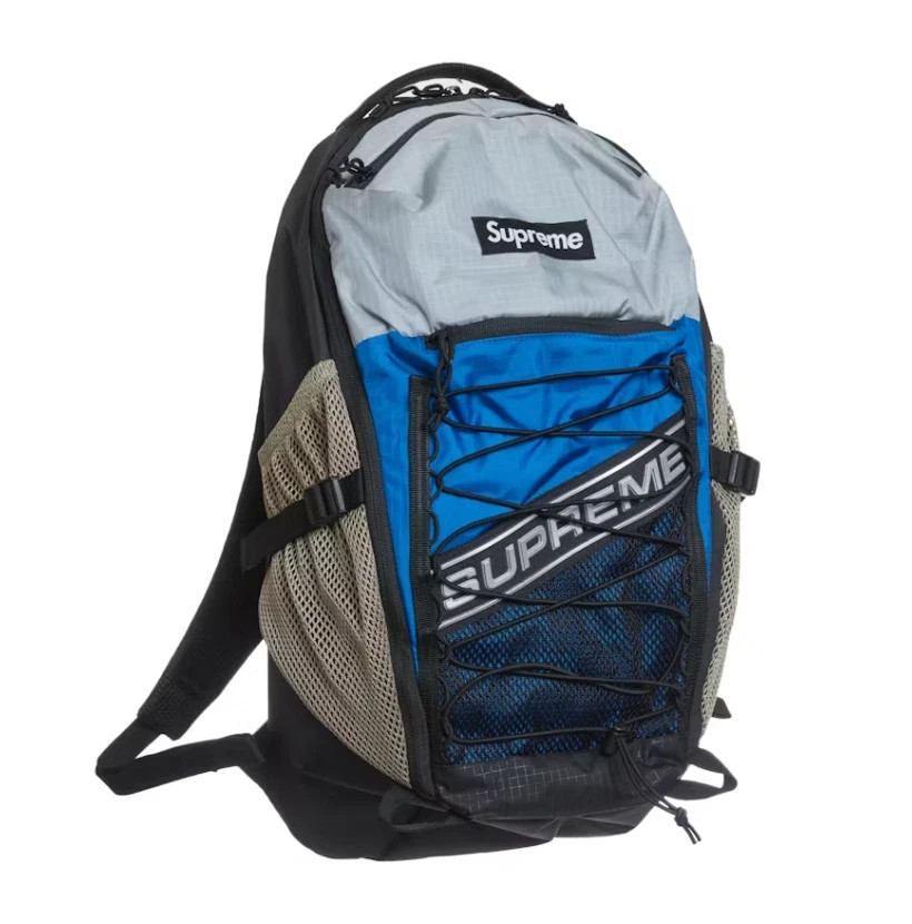 NEW Supreme FW23 3D Logo Backpack Blue
