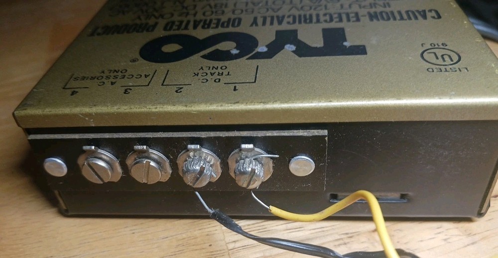 HO Scale TYCO Train Transformer Speed Controller #899B (untested)