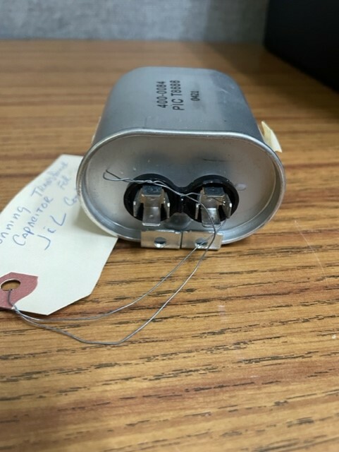 J & L Metrology Optical Comparator Transformer Capacitor