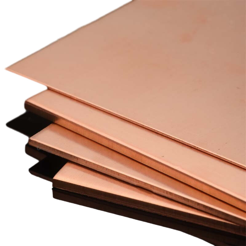 Copper Sheet, Plate Thin Material Solid Various Thickness And Sizes Copper Sheet