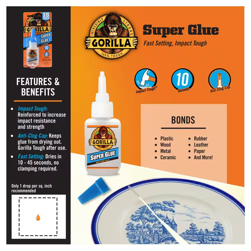 15G Clear Super Glue