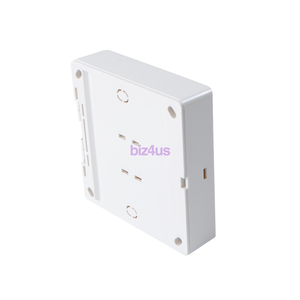 White Door Lock Exit Button Push Release Switch Panel for Access Control System