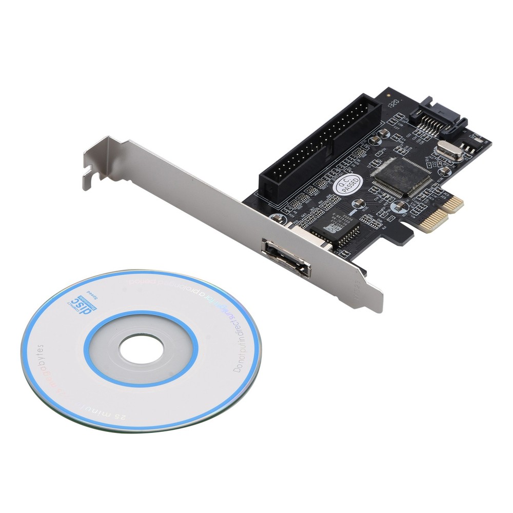 Stable PCI-E to eSATA SATA IDE Expansion Card Raid Controller Adapter JMB363