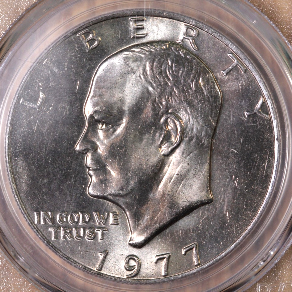 1977 (P) - Eisenhower Ike $1 Dollar - PCGS - MS64