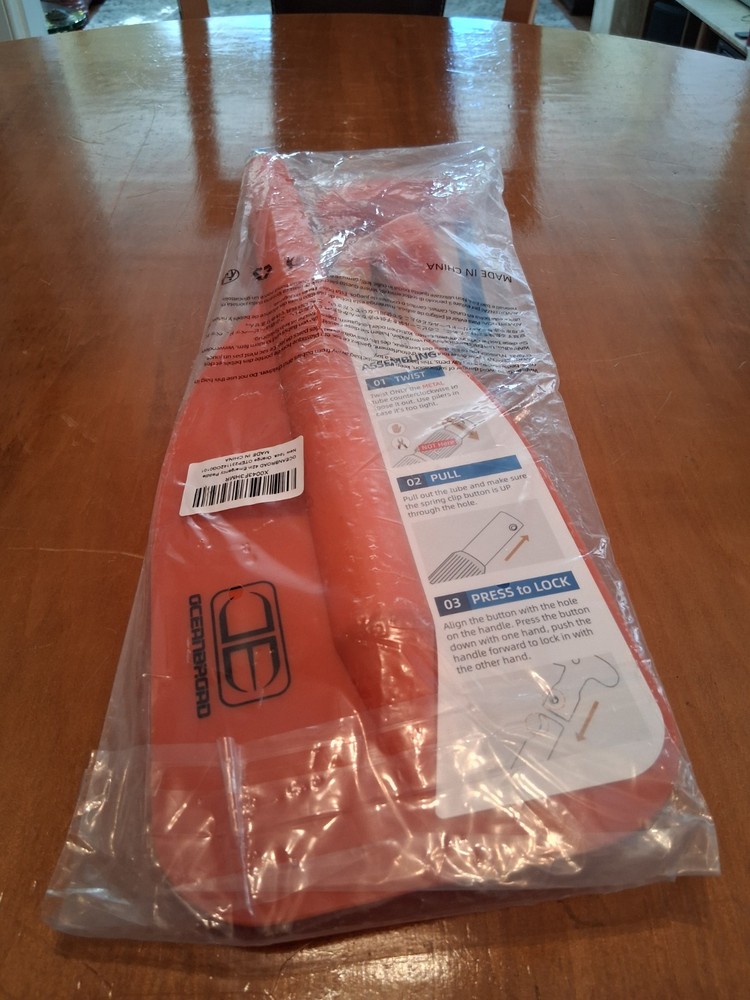Oceanbroad 42 Inch Emergency Telescoping Paddle With Handle