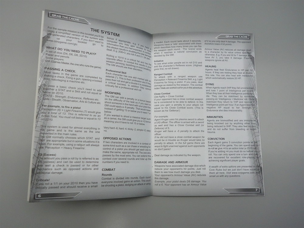 Corporation: Grab the Cache