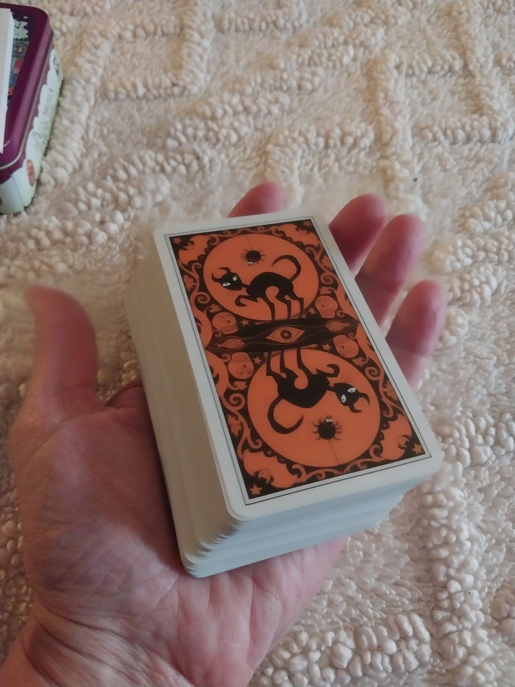 Terror filled Tarot bundle -3 spooky decks with a tarot bag.
