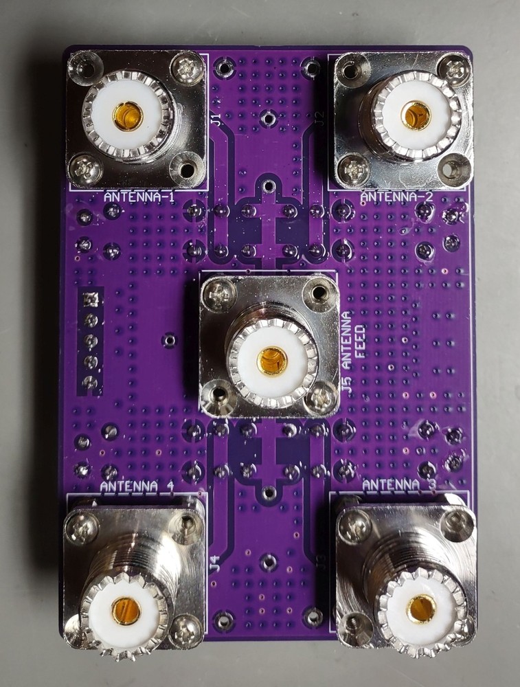 HF 4:1 COAX Remote Antenna Switch SO-239 Assembled