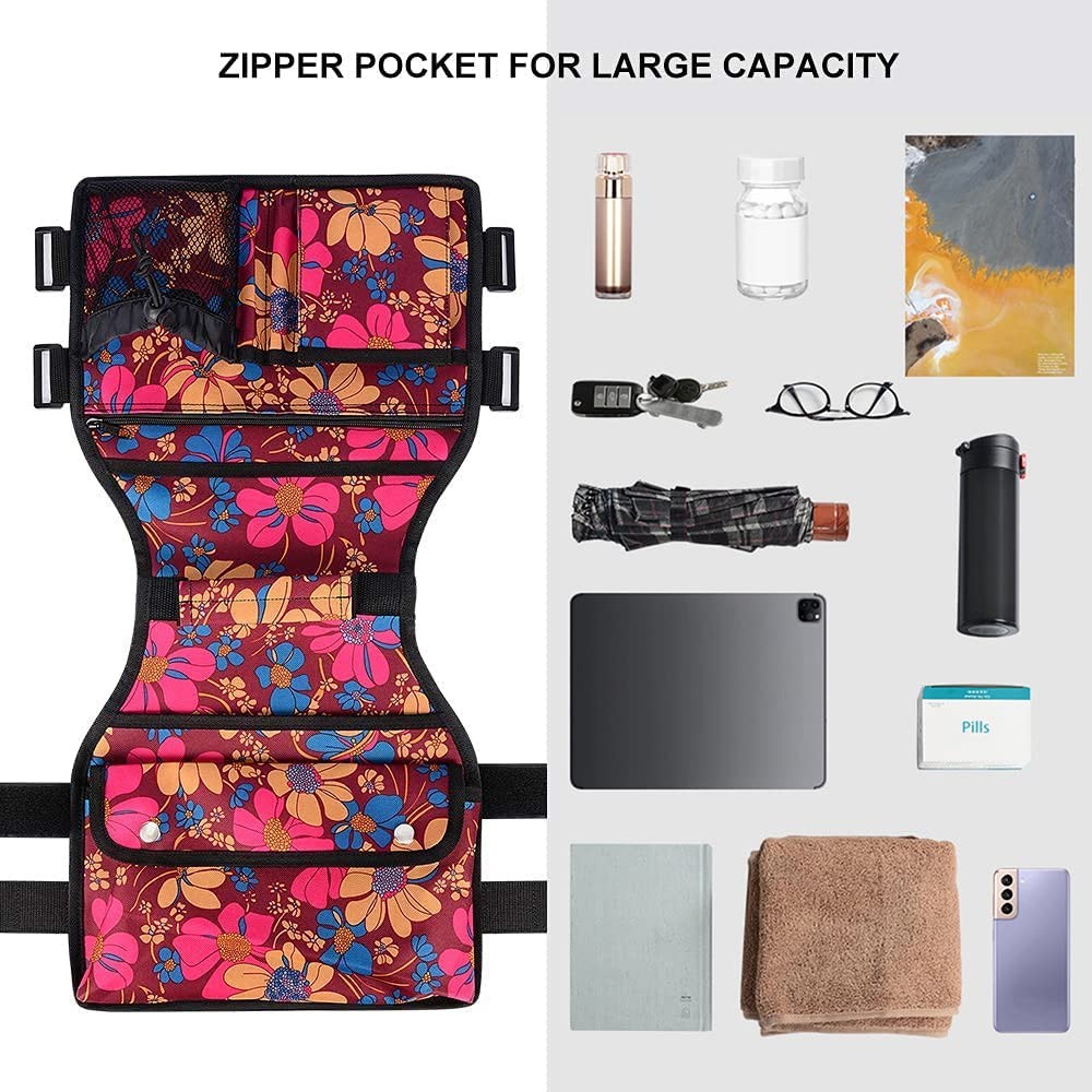 Supregear Side Walker Bag w/Cup Holder, Folding, Waterproof Walker Accessory