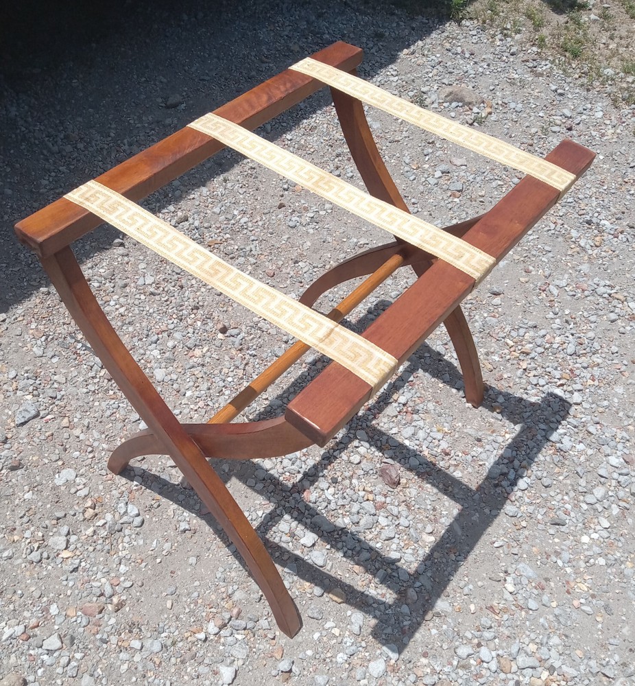 Vintage Maple Luggage Rack   (LR7)