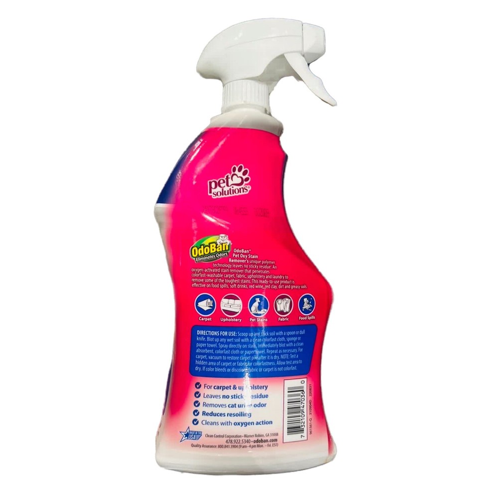 32 oz. Pet Oxy Stain Remover (2-Pack)