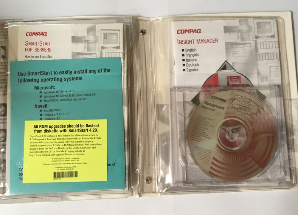 Compaq Server Setup and Management