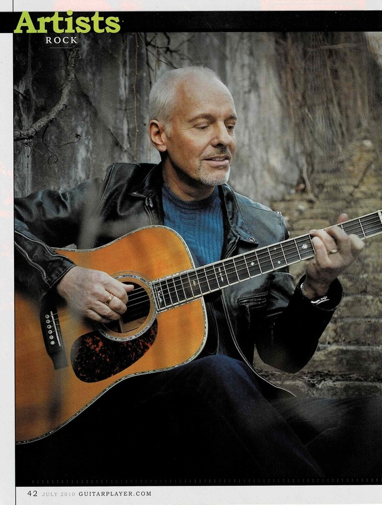 PETER FRAMPTON - Music Print Ad Photo - 2010