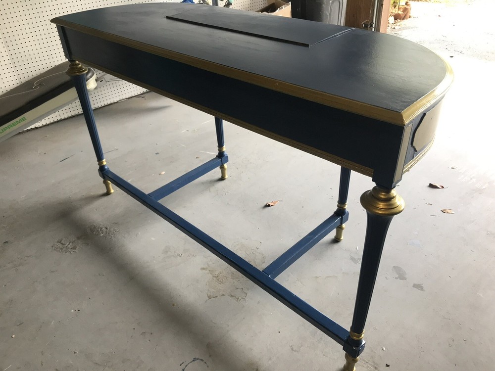 Antique desk Refinished Approximately Two Centuries Old. New Bottom Base