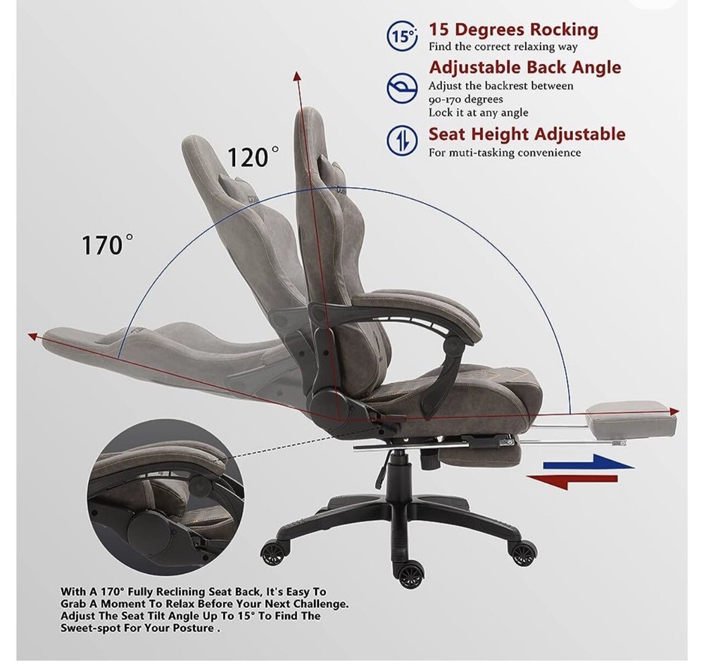 executive leather office desk chair used