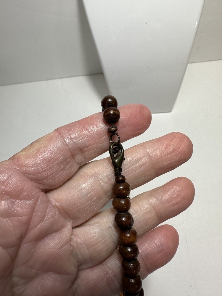 VintageHandmadeBohoNecklace21.5”