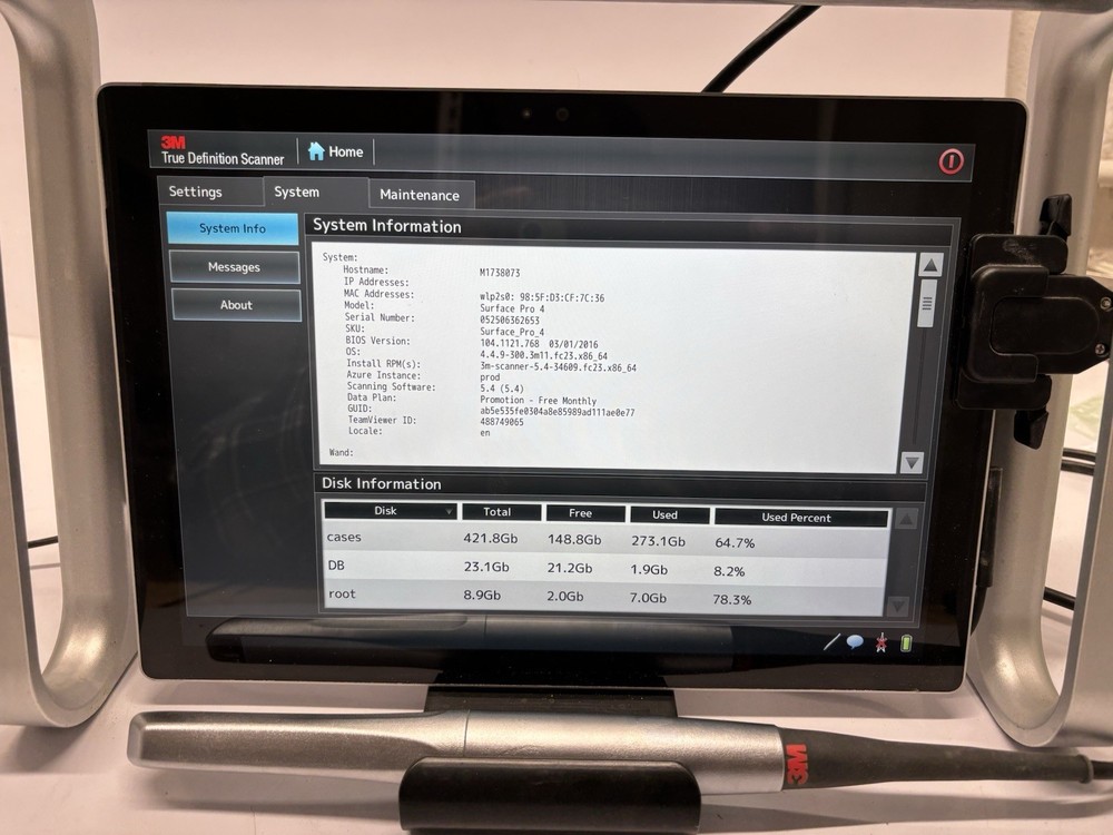 3M TRUE DEFINITION INTRAORAL SCANNER