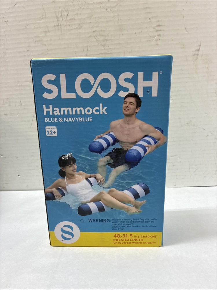 SLOOSH Hammock Pool Blue & Navy Blue