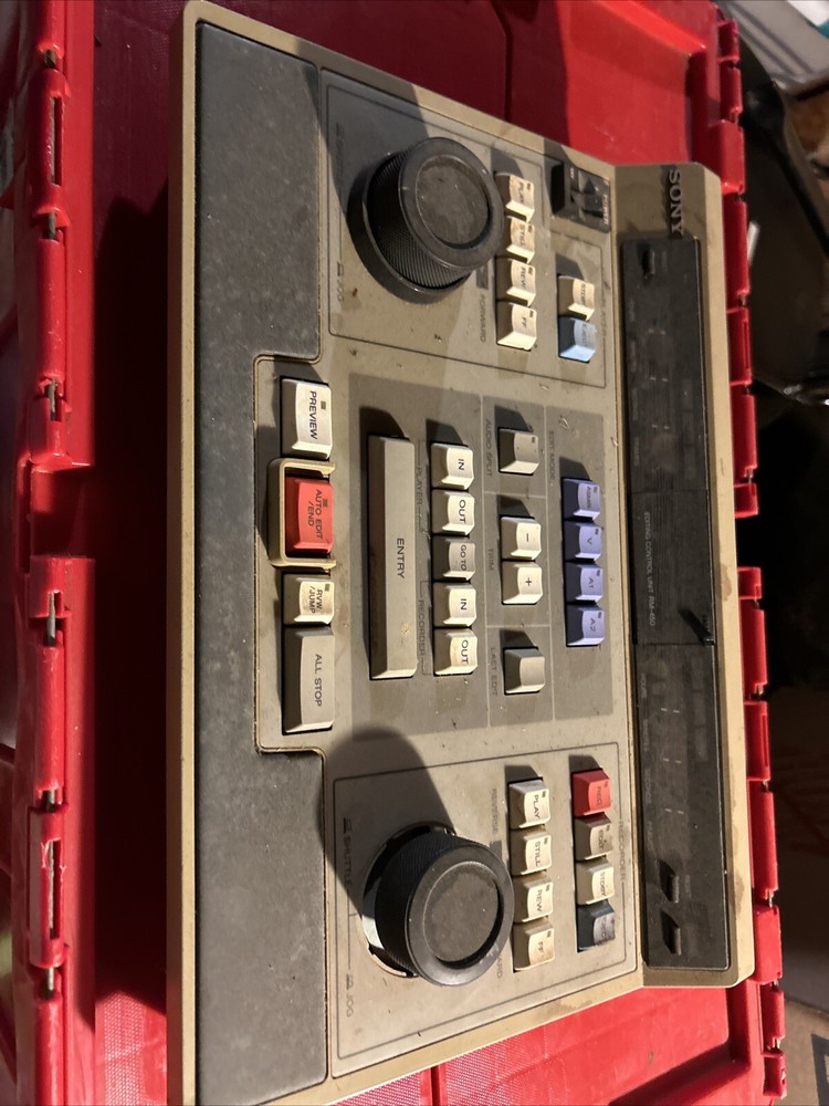 Sony RM-450 Editing Control Unit Video Controller for parts