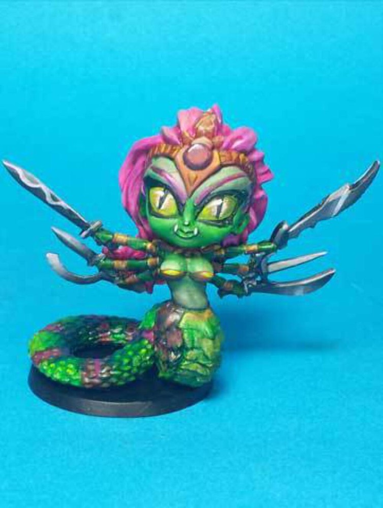 Chibi Snake Demoness